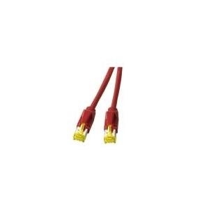 Cat. 6a, RJ45 Patchkabel HRS TM31 S/FTP Dätwyler 1200MHz 1,0m rot