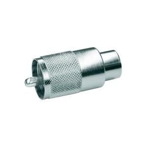 Telegärtner UHF-Kabelstecker Isolierung: PTFE, B07, RG-213/U, PL259/9  - 5 Stück (J01040B0602)