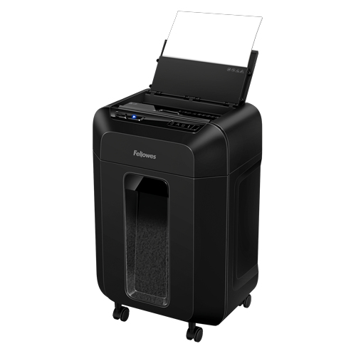 Fellowes AutoMax 90M Aktenvernichter Mini-Cut P-4 4 x 12 mm 90 Blatt Schwarz