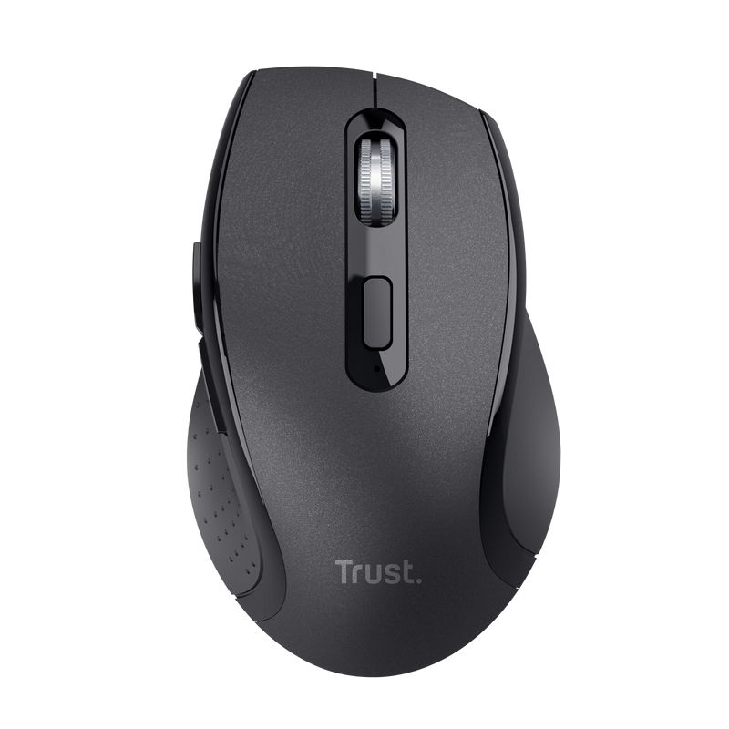 Trust Sura Ergonomische Maus kabellos 2.4 GHz Schwarz