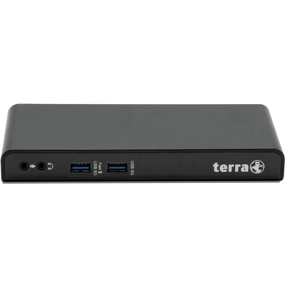 TERRA MOBILE 732 Dockingstation USB-A/C Dual Display Grau