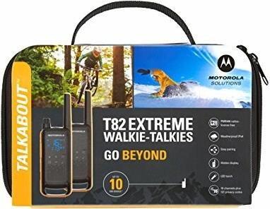 Motorola TLKR T82 Extreme PMR-Funkgerät 2er Set Schwarz, Gelb