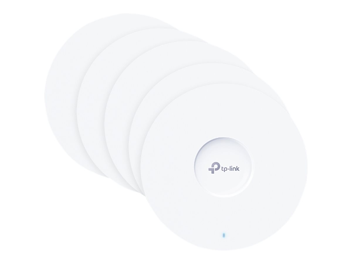 TP-Link Omada EAP613 V1 Wi-Fi 6 Access Point 1775 Mbit/s PoE+ 5er-Pack Weiß