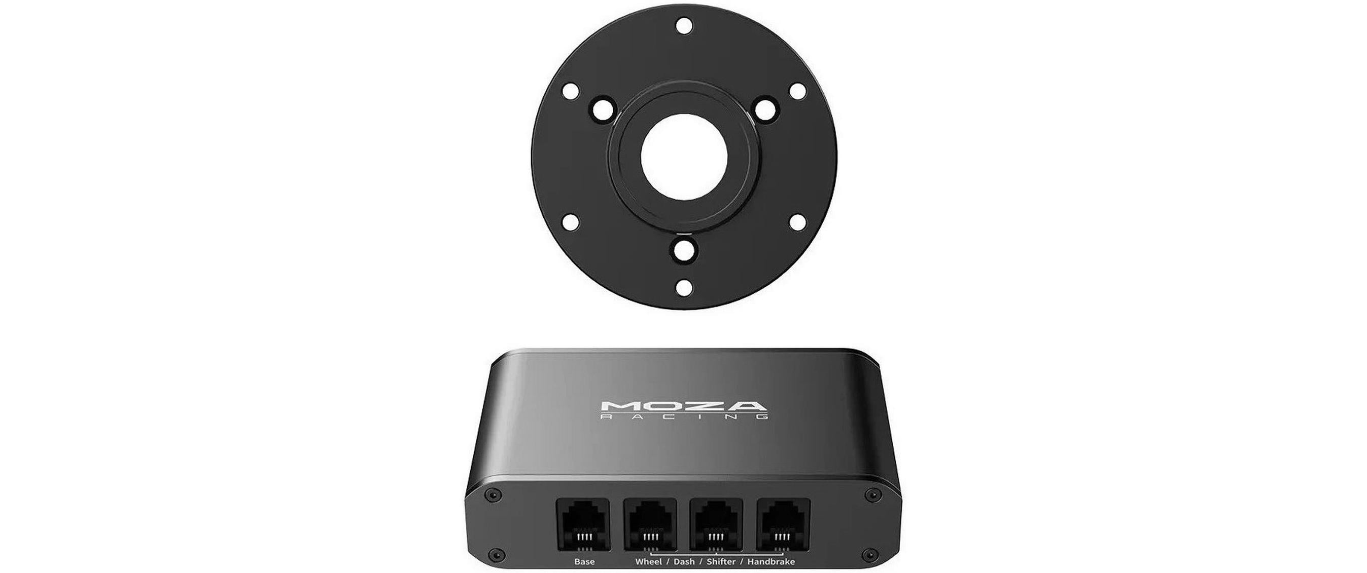 Moza Racing RS050 Universal Hub und Third-Party Wheel Base Mount Schwarz