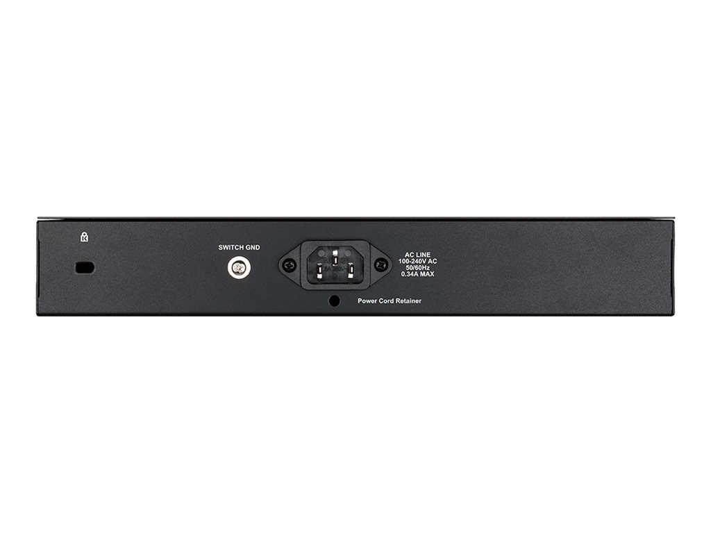 D-Link Web Smart DGS-1210-20 20-Port Gigabit Managed Switch Schwarz