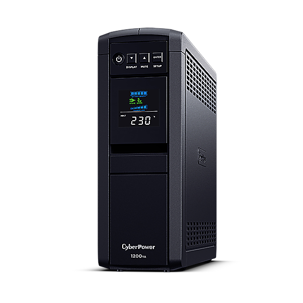 CyberPower CP1200EIPFCLCD USV 1200 VA 720 W Line-Interactive Schwarz