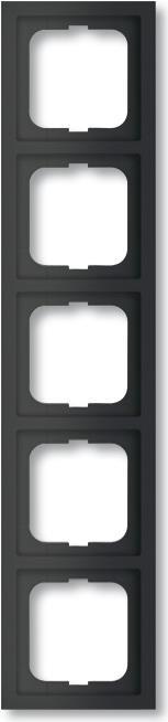 Busch-Jaeger 1754-0-4423. Produktfarbe: Schwarz, Markenkompatibilität: Busch-Jaeger. Breite: 80 mm, Höhe: 364 mm, Dicke: 1,1 cm (2CKA001754A4423)