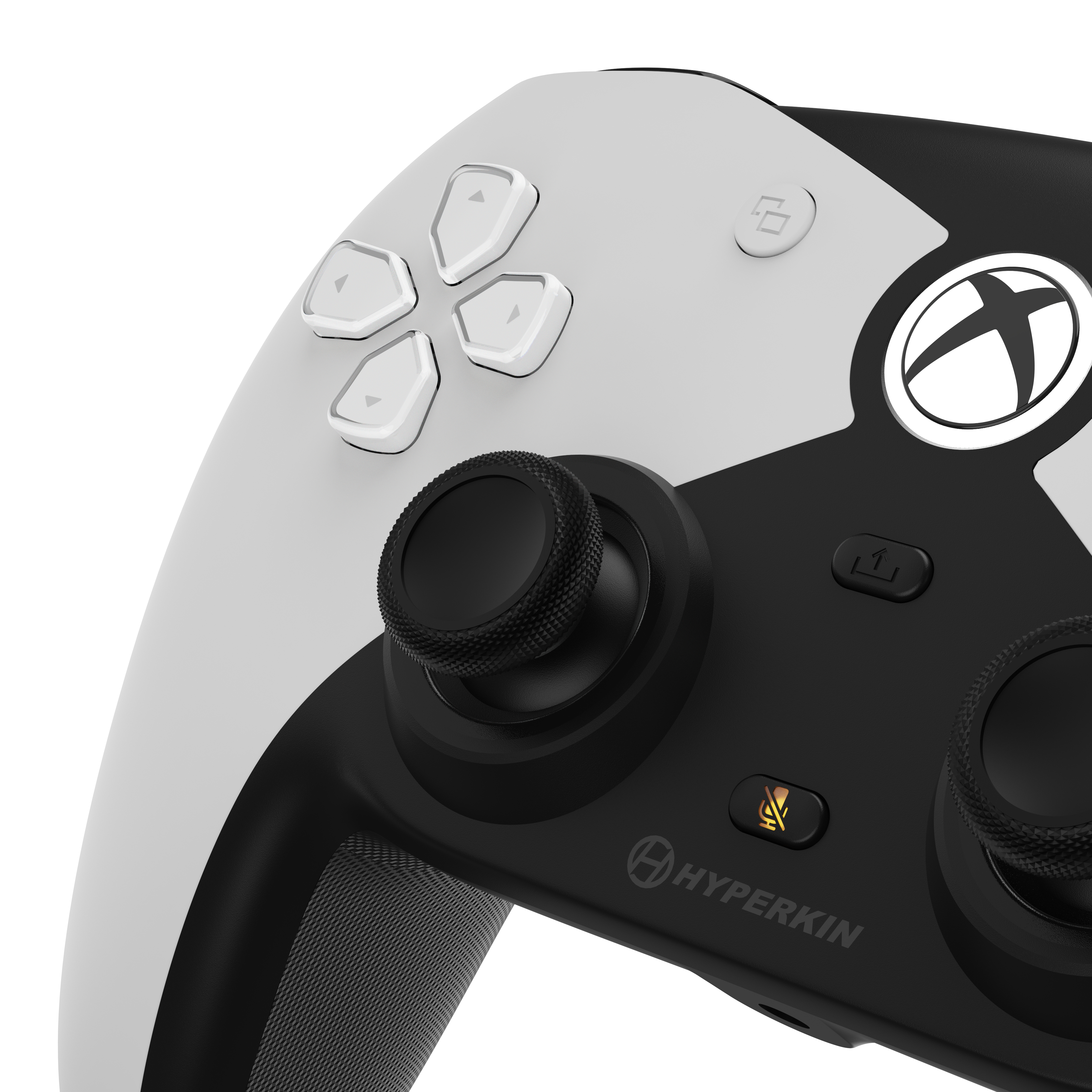 Hyperkin DuchesS kabelgebundener Gamepad-Controller USB für Xbox Series X|S, Xbox One und PC Weiß, Schwarz