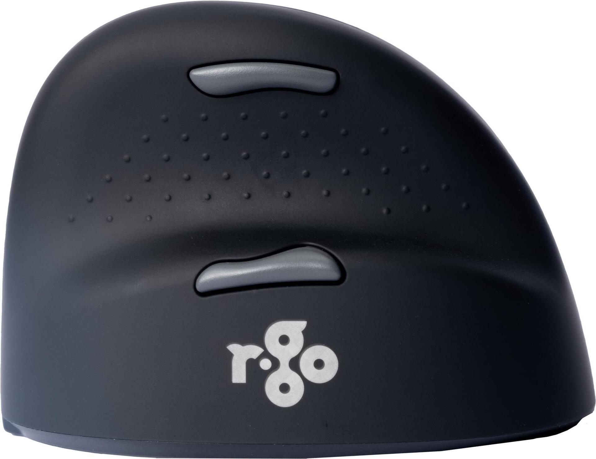 R-Go Tools Ergonomische Maus HE Break Vertikale Maus Bluetooth 5.0 Schwarz