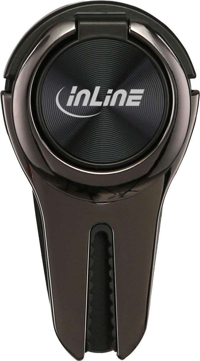 InLine Smartphone 3in1 Smartclip KFZ-Halter, Ständer, Finger Halterun