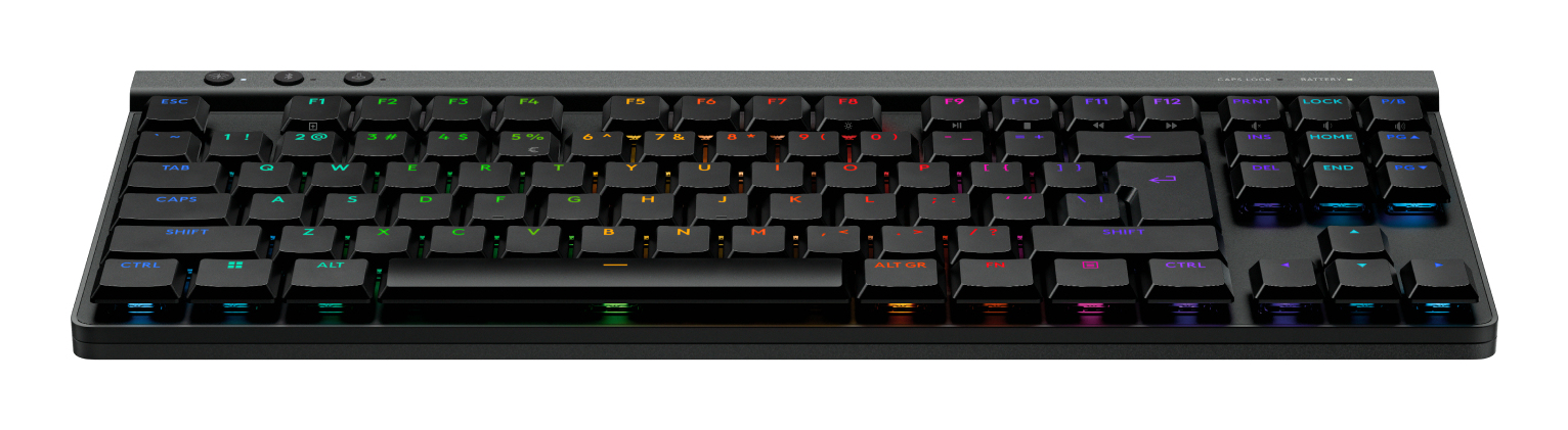 Logitech G G515 LIGHTSPEED TKL Mechanische Gaming-Tastatur QWERTY US International Schwarz