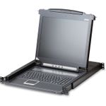 Aten CL1000M 1U Schwarz Tastatur/Video/Maus (KVM)-Switch (CL1000M-ATA-2XK06UG)