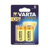 Varta Batterie Zink-Kohle, Baby, C, R14, 1.5V, Super Heavy Duty, Retail Blister Blister (2-Pack) (02014101412)