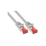 InLine® Patchkabel S/FTP (PiMf), Cat.6, halogenfrei, grau, 5m (76905)