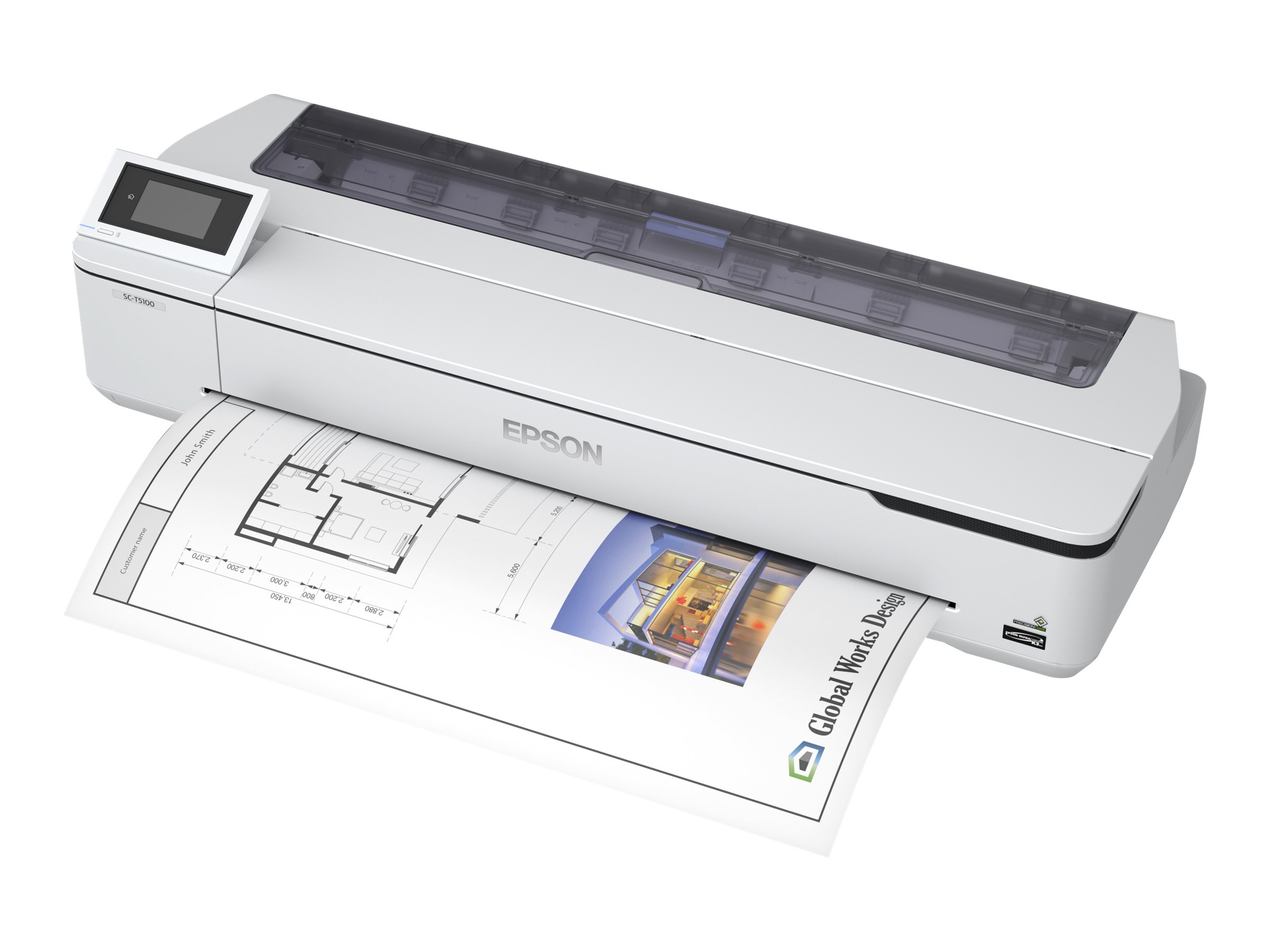 Epson SureColor SC-T5100N Großformatdrucker Tintenstrahl 36" 2400 x 1200 dpi