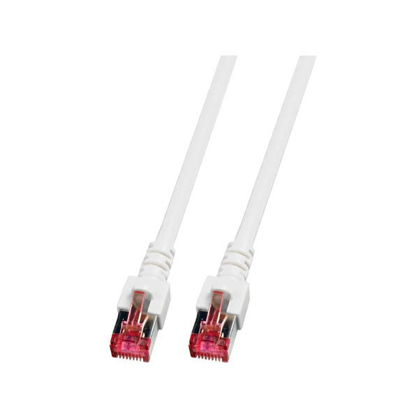 EFB-Elektronik ECOLAN RJ45 Patchkabel Cat.6 S/FTP LSZH 7,5m Weiß