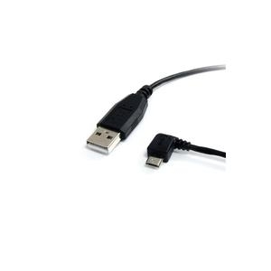 StarTech.com 3FT LEFT ANGLE MICRO USB CABLE StarTech.com 91cm links gewinkeltes Micro USB Kabel (UUSBHAUB3LA)