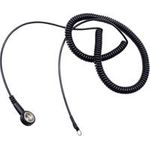 Quadrios ESD-Erdungskabel 3.60 m Druckknopf 10 mm, Ringkabelschuhanschluss (1903EC024)