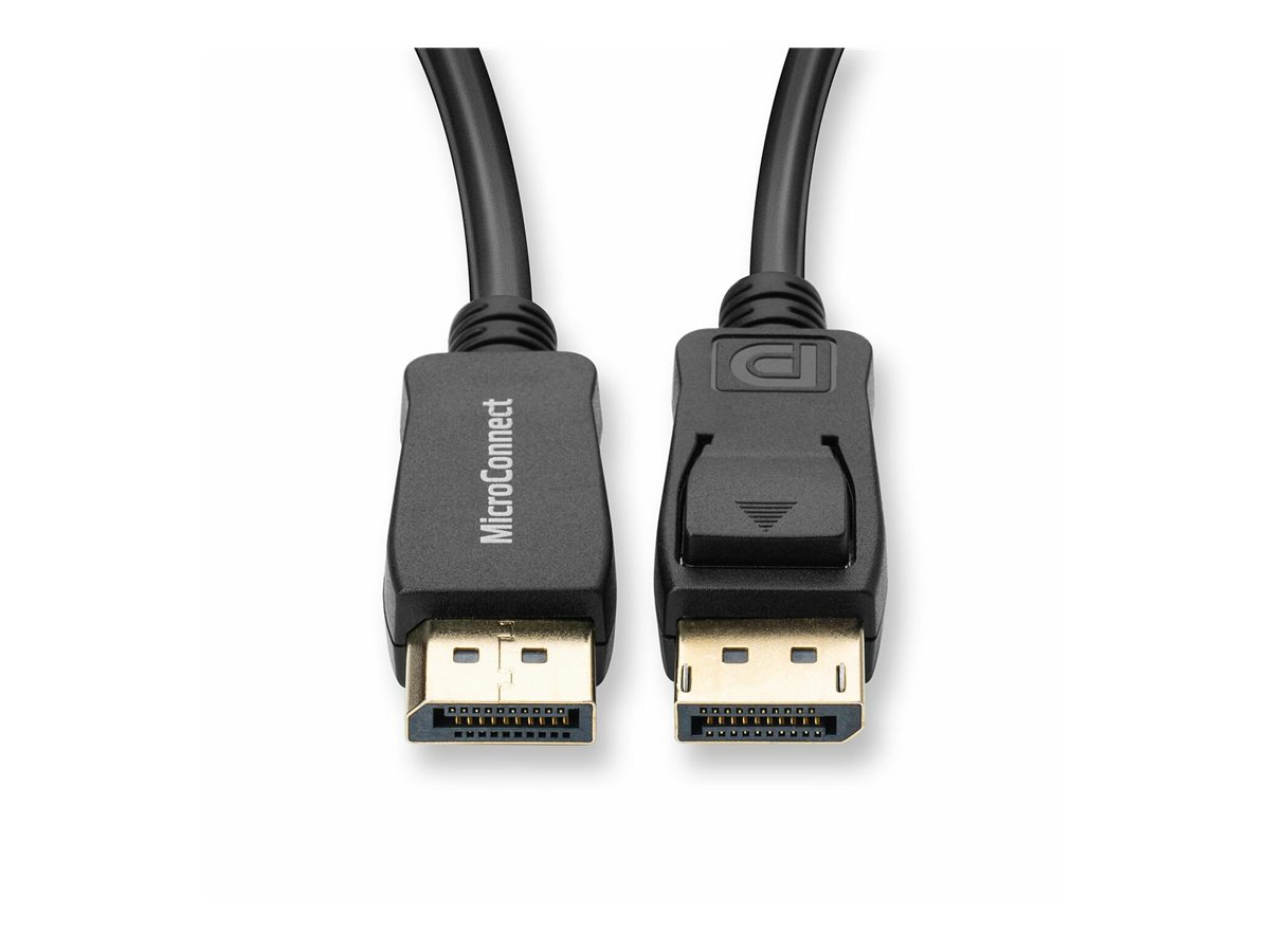 MicroConnect MC-DP-MMG-1500 DisplayPort-Kabel 15 m Schwarz