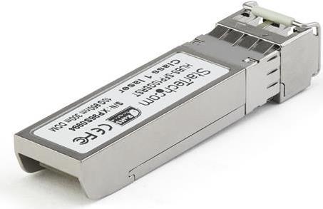 StarTech.com SFP10GUSREMS Transceiver Modul (SFP+ Module, 10GBase-SR Dell EMC kompatibel, Glasfaser, 850nm, LC Multimode mit DDM) (SFP10GUSREMS)