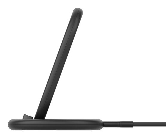Belkin BoostCharge 15 W Kabelloses Ladegerät Stand Schwarz
