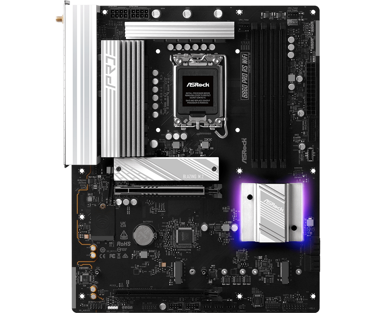 ASRock B860 Pro RS WiFi Mainboard ATX