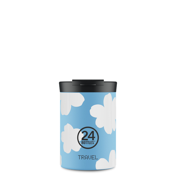 24Bottles Travel Tumbler Daydreaming 350 ml Blau, Weiß