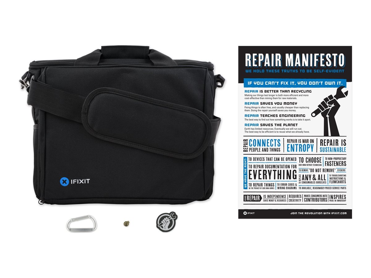 iFixit Pro Tech Movement Tragetasche Schwarz