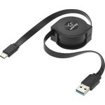 Renkforce RF-4352328 USB Kabel 0,8 m 3.2 Gen 1 (3.1 Gen 1) USB A USB C Schwarz (RF-4352328)