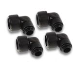 Alphacool Eiszapfen 16mm HardTube Anschraubtülle 90° drehbar G1/4 für Acryl/Messingrohre - 4pcs (17609)