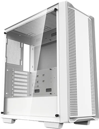 Deepcool MID TOWER CASE CC560 WH mit begrenztem Seitenfenster, Weiß, Mid-Tower, kein Netzteil (R-CC560-WHNAA0-C-1)