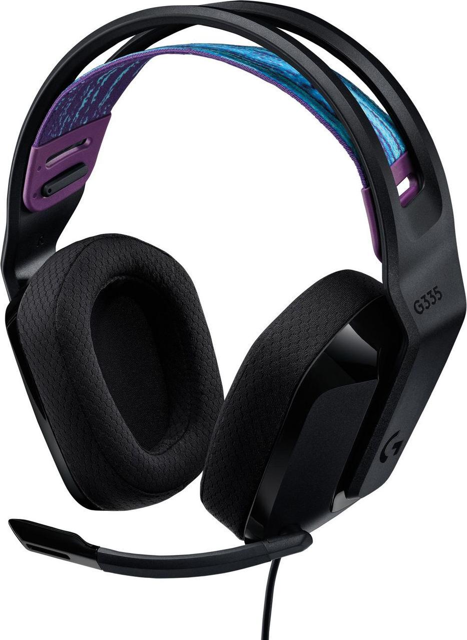 Logitech G G335 Kabelgebundenes Gaming-Headset Over-Ear 3,5 mm Schwarz