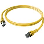 ZVK EasyLan CPP1OYAYAY0030 DualBoot Push Patchkabel Kat.6A geschirmt gelb 3,0m (CPP1OYAYAY0030)