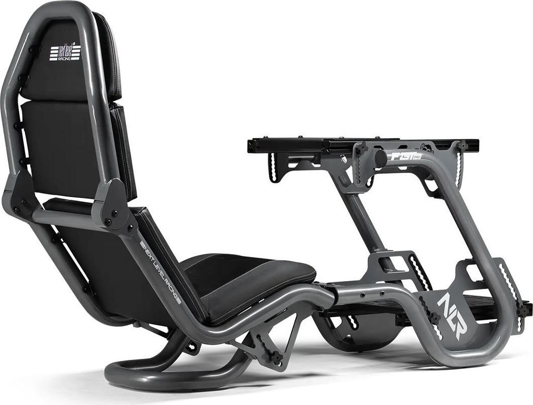 Next Level Racing F-GT Pro Formula und GT Racing Simulator Cockpit (NLR-R002), Grau (NLR-R002) (geöffnet)