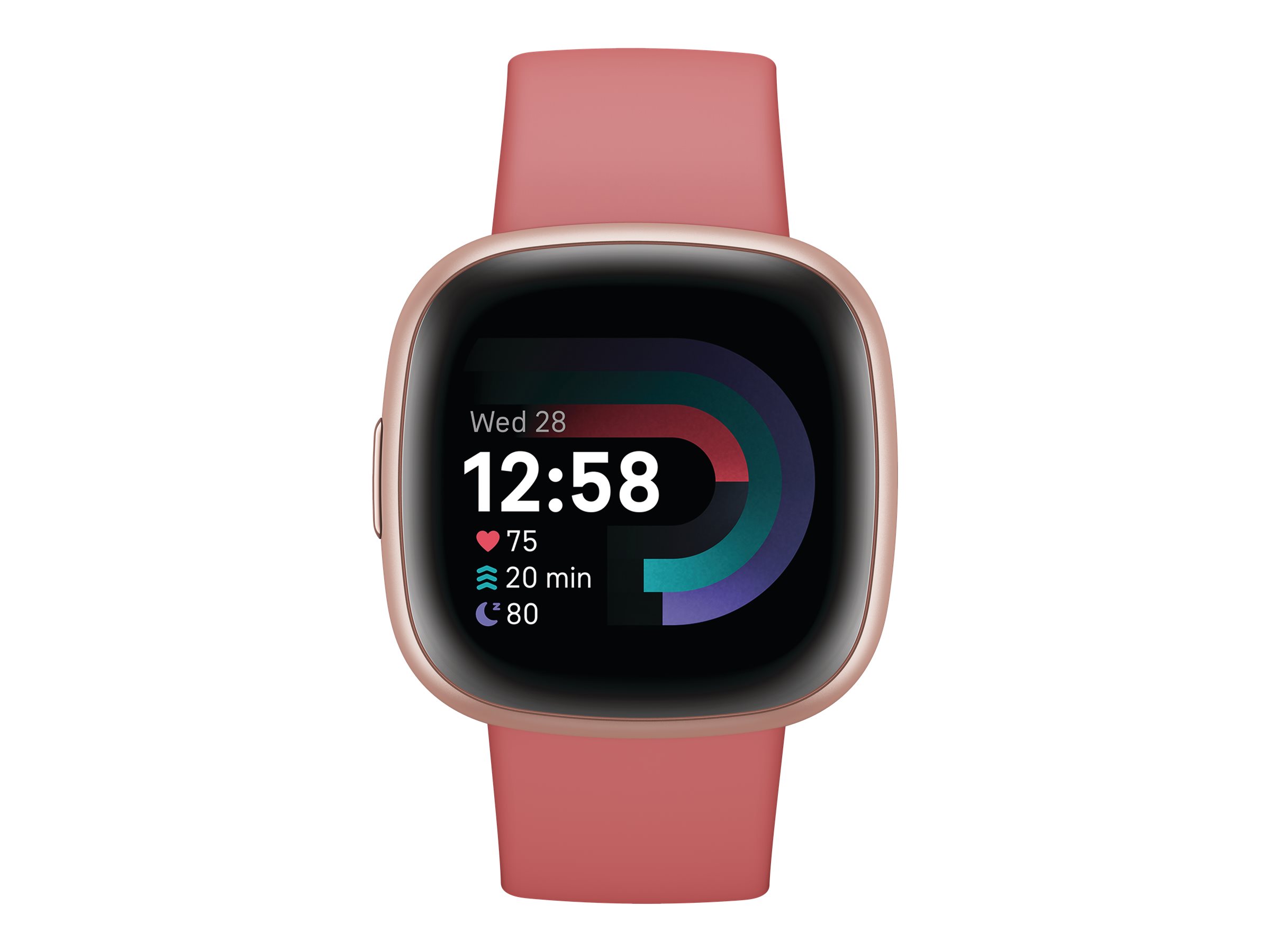 Fitbit Versa 4 GPS Bluetooth 5.0 NFC Aluminium 40,5 mm Kupferrosé