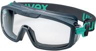 Uvex 9143297 Vollsichtbrille Grau, Blau, Farblos (9143297)