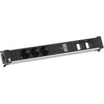 BACHMANN CONFERENCEF XL 3xCEE7/3, 2xCM 1xUSB C/C 100W (BM0024733)