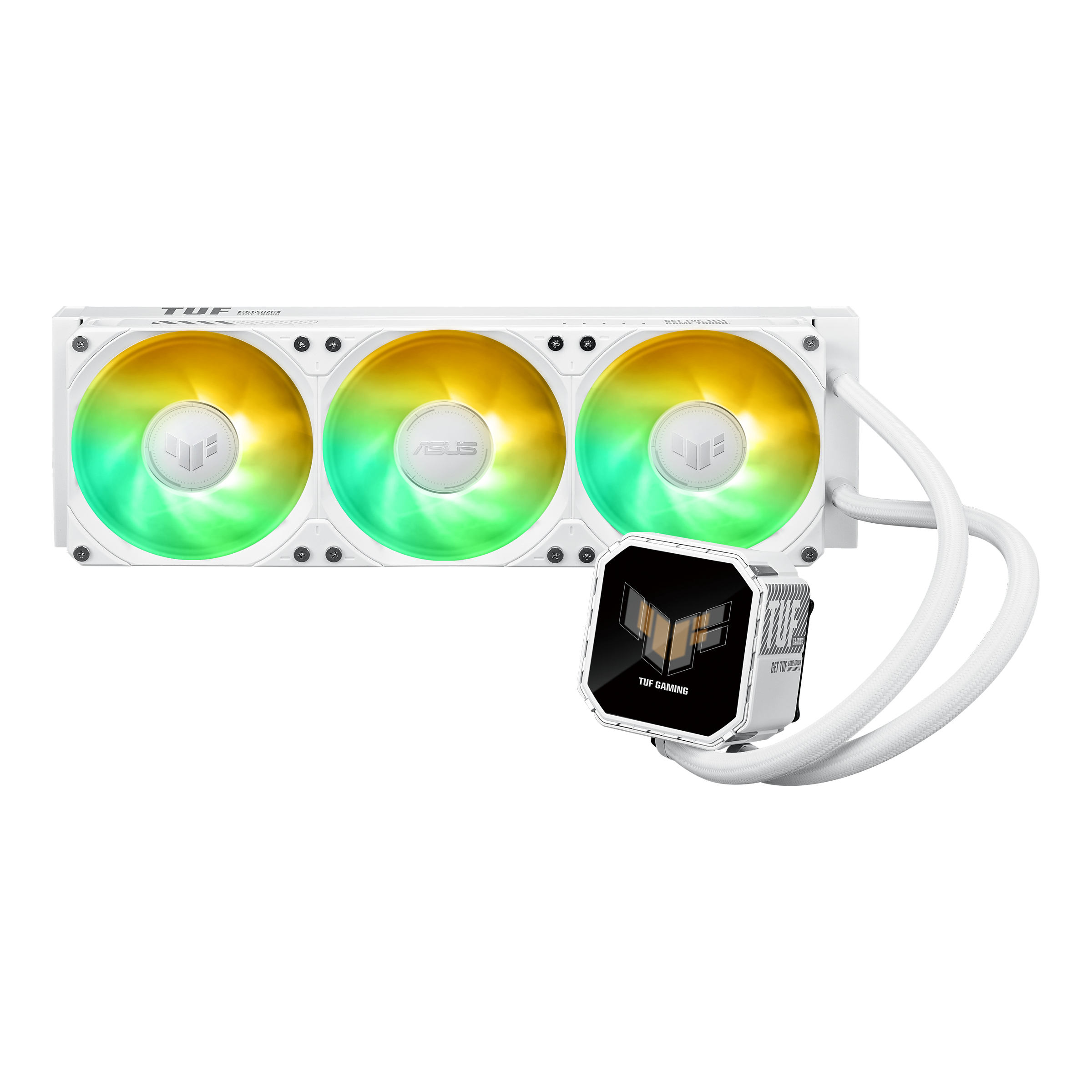 ASUS TUF Gaming LC III 360 ARGB LCD Weiß