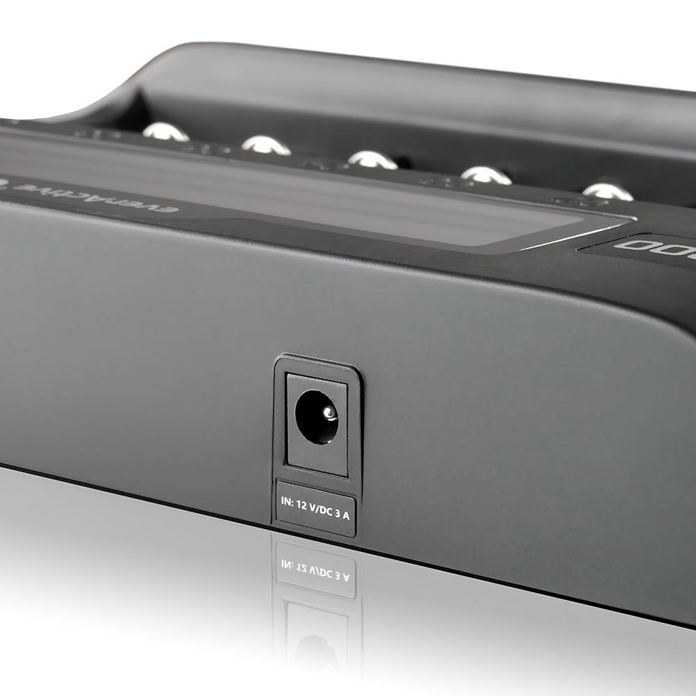 EverActive UC-800 Universelles Akkuladegerät Schwarz