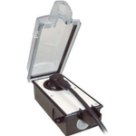 BACHMANN Aussensteckd.m.Vorh.schl. 924.3491 abschliessbar für SCHUKO-Winkelst. 924.3491 (9.243.491)