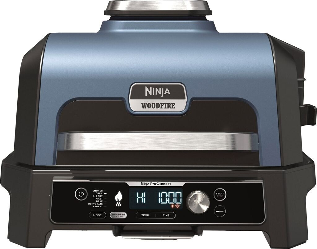 Ninja Woodfire Pro Connect XL OG901EU Elektro-Grill Schwarz 1700 W App-Steuerung