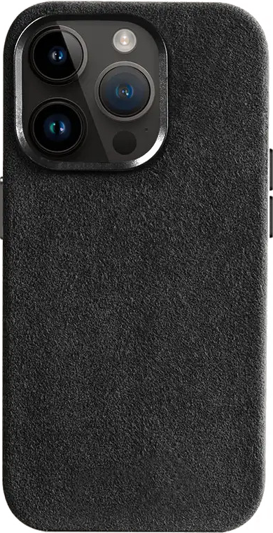 Cyoo Alcantara HÃƒÂ¼lle iPhone 16 Pro Schwarz (CY123617)