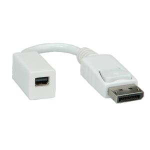 ROLINE Adapter (DisplayPort Stecker auf Mini DisplayPort Buchse) (12033132)