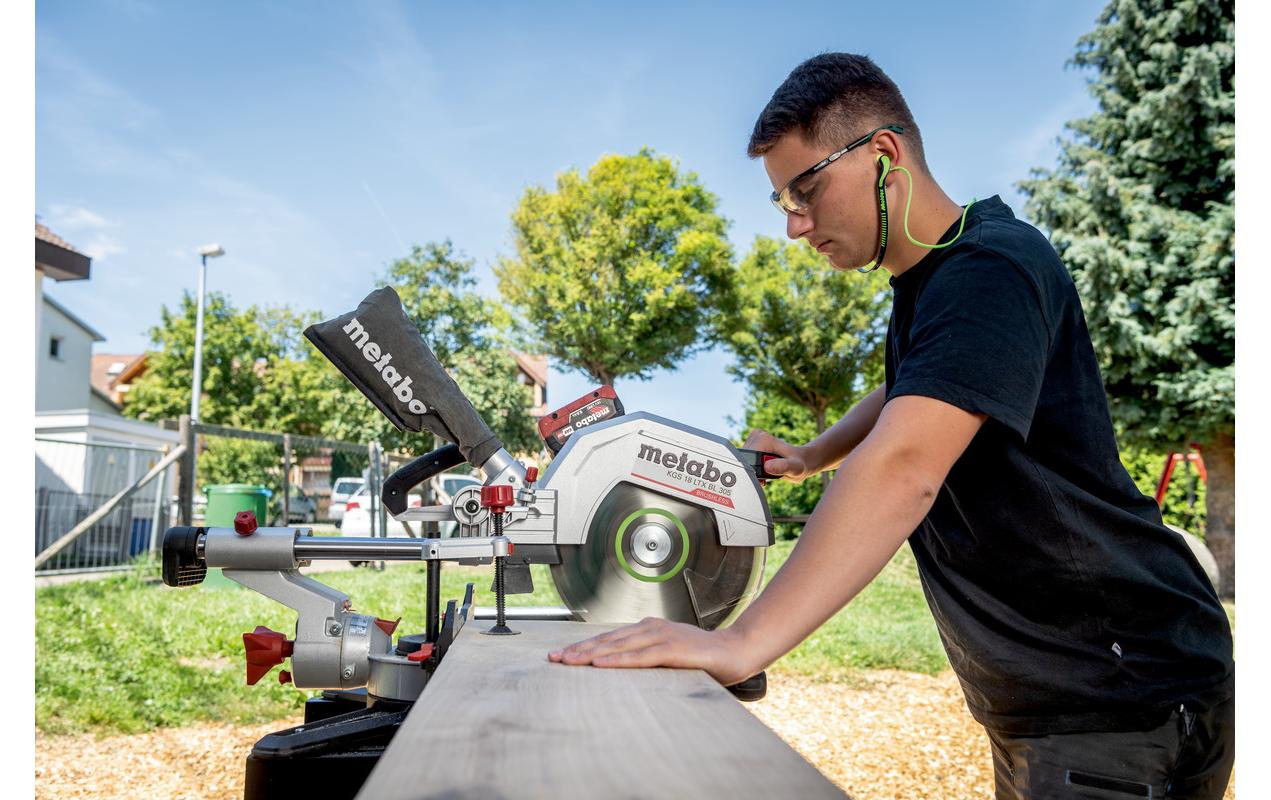 Metabo KGS 18 LTX BL 305 Akku-Kapp- und Gehrungssäge 18 V Solo