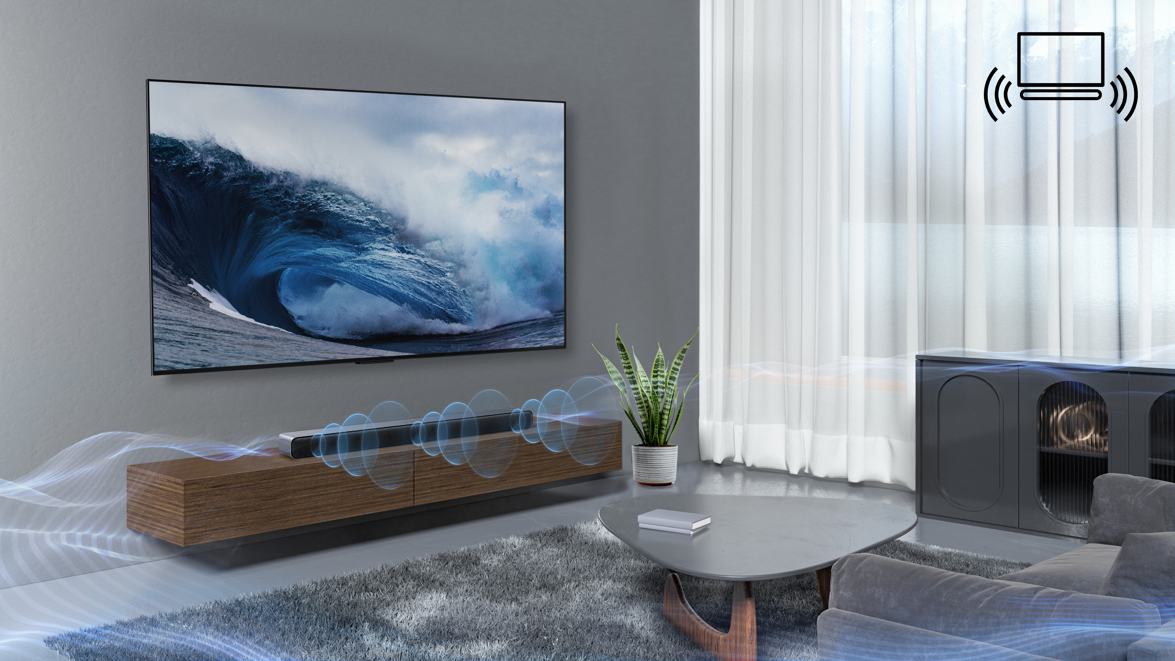 TCL S45HE Soundbar 2.0 Kanäle 50 W Dolby Atmos Titan