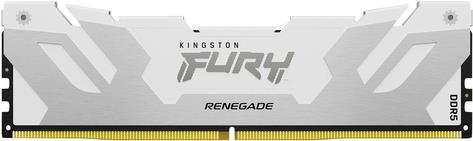 KINGSTON FURY Renegade 64GB DIMM DDR5 6000MT/s DDR5 CL32 Kit of 2 White XMP (KF560C32RWK2-64)