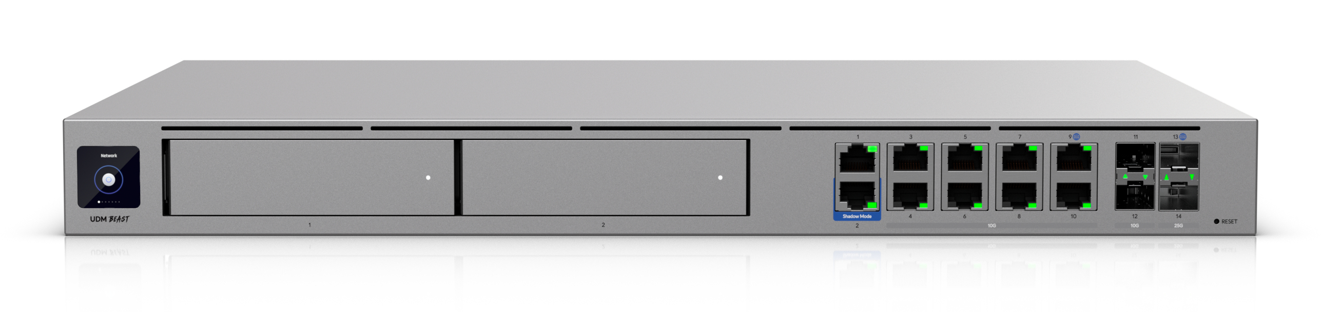 Ubiquiti UniFi Dream Machine Beast UDM-Beast Router 25 Gbps Grau