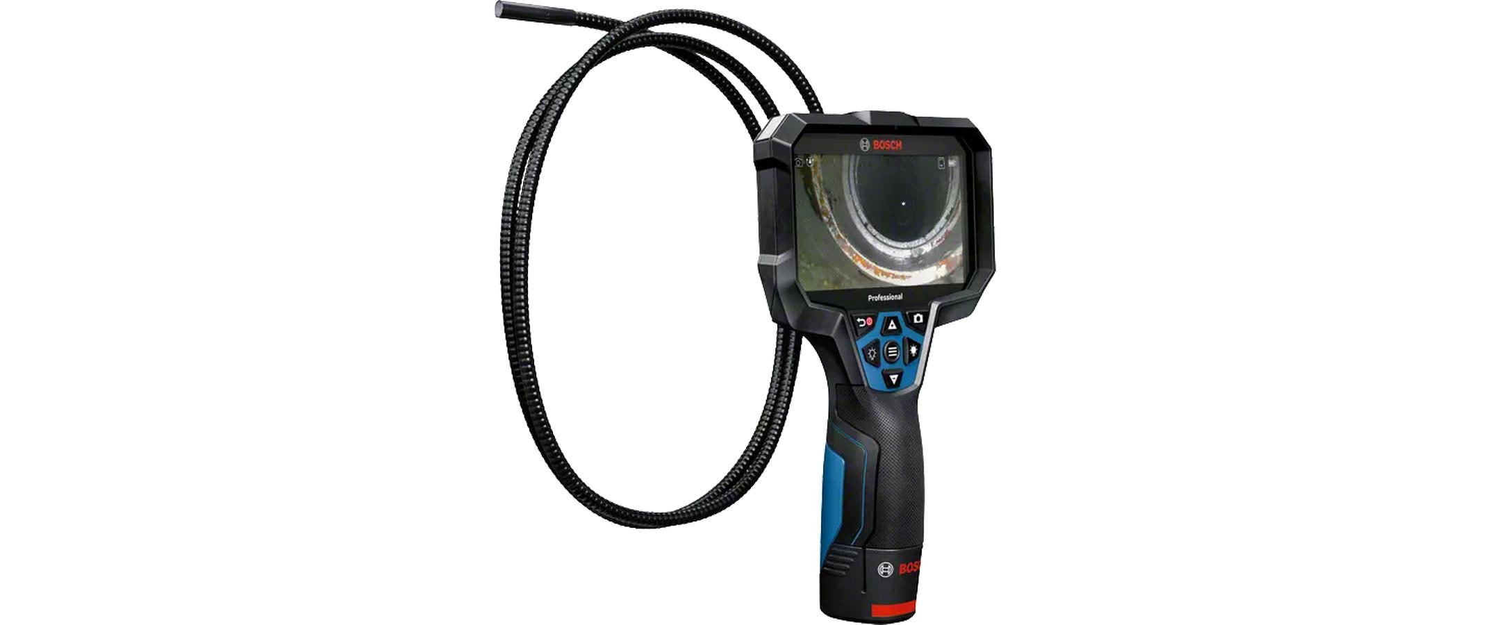 Bosch Professional GIC 12 V-5-27 C Inspektionskamera 1280 x 720 Pixel Blau, Schwarz