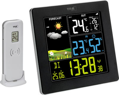 TFA Wetterstation Sun 2 Schwarz (35.1174.01)