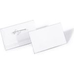 DURABLE Namensschild 40x75mm mit Wellennadel 1 Pg. à 100 Stück 800819